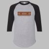 Three-Quarter Raglan Sleeve Baseball Jersey Thumbnail