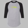 Three-Quarter Raglan Sleeve Baseball Jersey Thumbnail