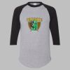 Three-Quarter Raglan Sleeve Baseball Jersey Thumbnail