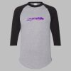 Three-Quarter Raglan Sleeve Baseball Jersey Thumbnail