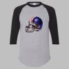 Three-Quarter Raglan Sleeve Baseball Jersey Thumbnail