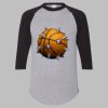 Three-Quarter Raglan Sleeve Baseball Jersey Thumbnail